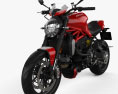 Ducati Monster 1200 R 2016 3d model