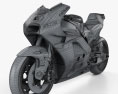 Ducati Desmosedici GP15 2015 3D模型 wire render