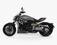 Ducati XDiavel 2016 3d model side view