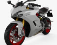 Ducati Supersport S with HQ dashboard 2017 Modelo 3d
