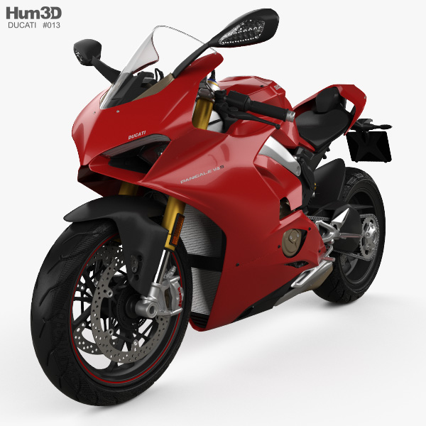 Ducati Panigale V4S 2018 3D model