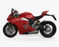 Ducati Panigale V4S 2018 3D-Modell Seitenansicht