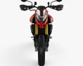 Ducati Hypermotard 950SP 2019 Modèle 3d vue frontale