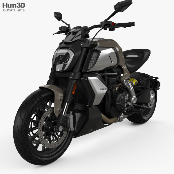 Ducati Diavel 1260 2019 3D model