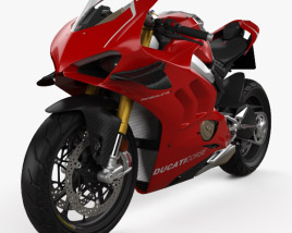 Ducati Panigale V4R 2019 3D model