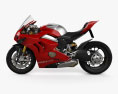 Ducati Panigale V4R 2019 3D-Modell Seitenansicht