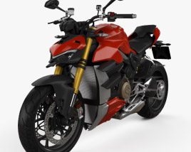 Ducati Streetfighter V4 2020 3D model