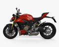 Ducati Streetfighter V4 2020 3D-Modell Seitenansicht