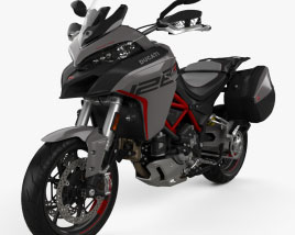 Ducati Multistrada 1260S GrandTour 2020 Modèle 3D