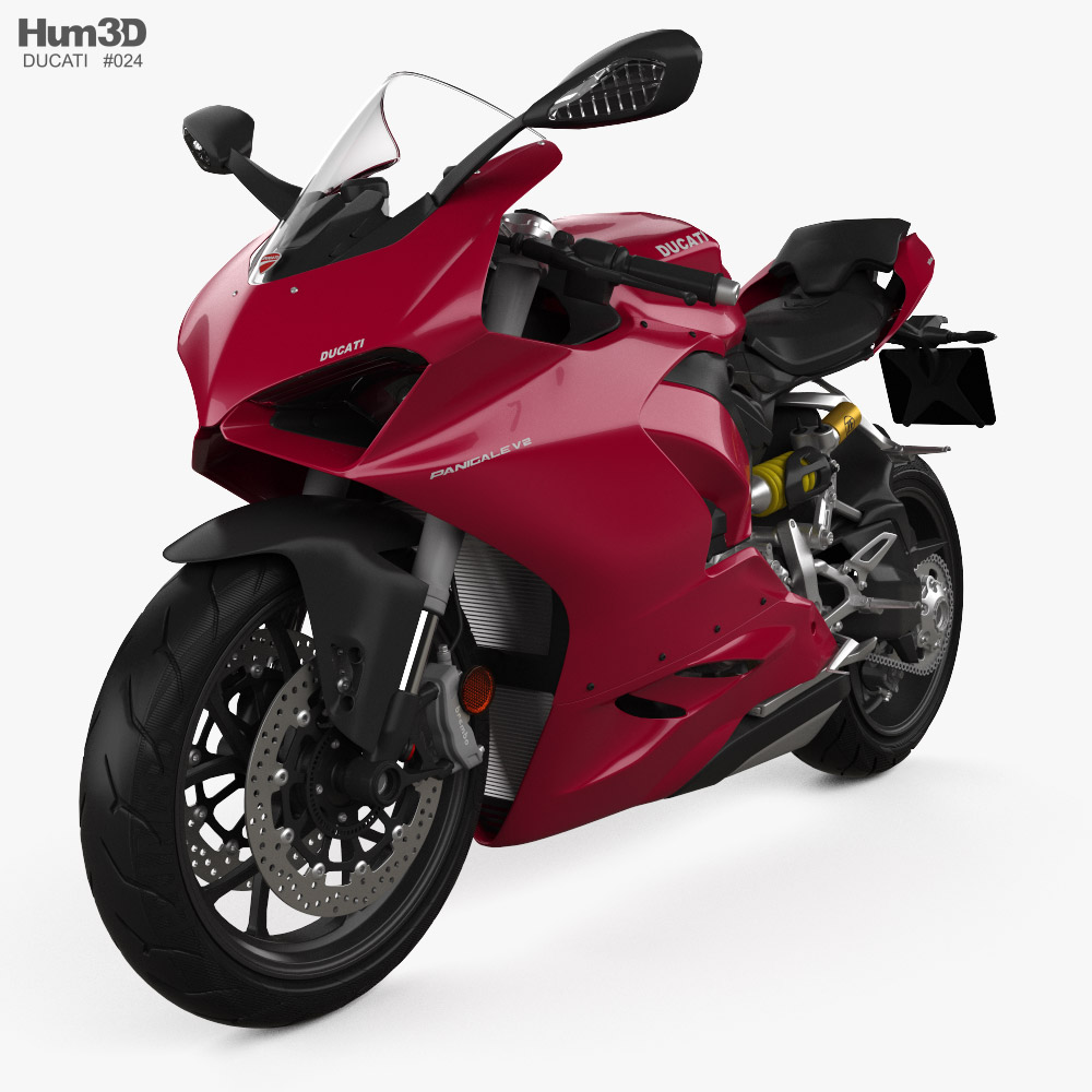 Ducati Panigale V2 2021 3D 모델 