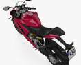 Ducati Panigale V2 2021 3D-Modell Draufsicht