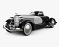 Duesenberg SJ Boattail Speedster 1933 3d model