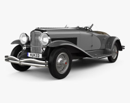 Duesenberg SSJ Roadster 1935 3D model