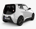 E.GO Life 2020 3d model back view