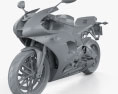 EBR 1190RX 2014 3d model clay render