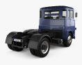ERF MW 64G Tractor Truck 1973 3d model back view