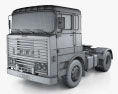 ERF MW 64G Tractor Truck 1973 3d model wire render