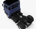 ERF MW 64G Tractor Truck 1973 3d model top view