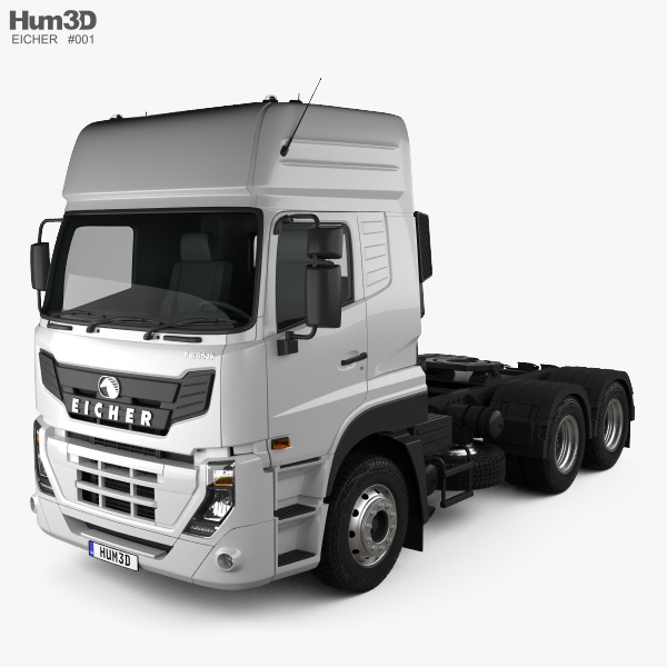 Eicher Pro 8049 Heavy Duty Tractor Truck 2014 3D model