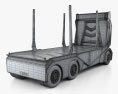 Einride T-log Log Truck 2021 3d model