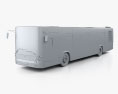 Electron A185 Autobus 2014 Modèle 3d clay render