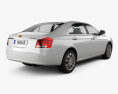 Emgrand EC8 2014 3d model back view