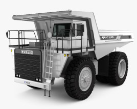 Euclid R90 自卸车 1997 3D模型