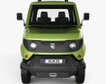 Evum Motors aCar E 2022 3d model front view