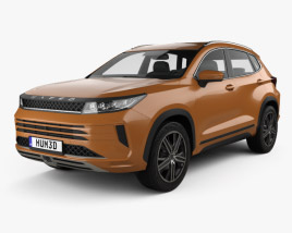 Exeed LX 2022 3D model