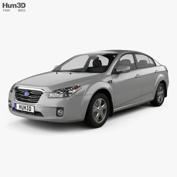 FAW Besturn B50 2014 3D model