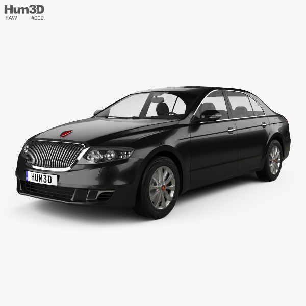FAW Hongqi H7 2016 3D model