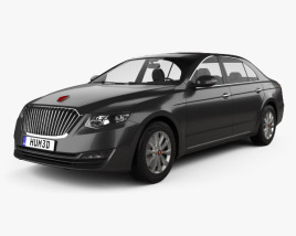 FAW Hongqi H7 2021 3D model