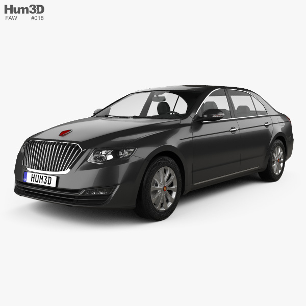 FAW Hongqi H7 2021 3D model