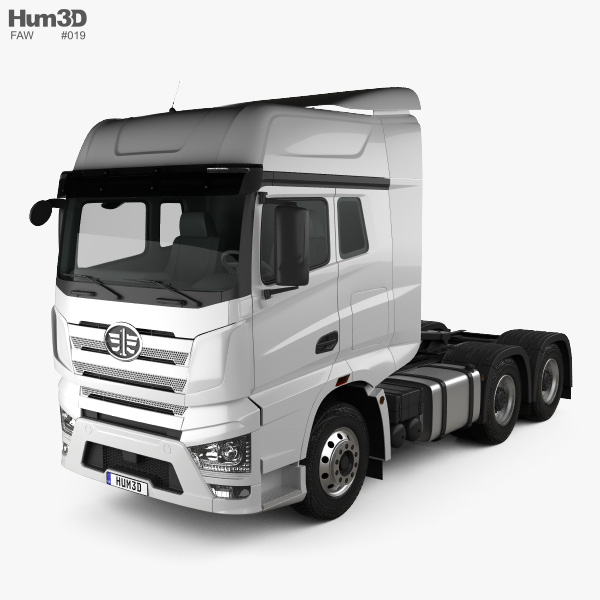 FAW J7 Tractor Truck 2021 3D model