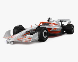 FIA F1 Car 2022 3D model