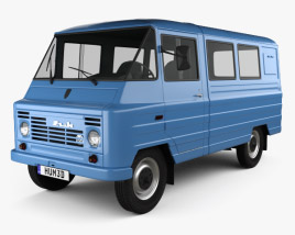 3D model of FSC Zuk (A07) Van 1975
