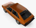 FSO Polonez 1978 3d model top view