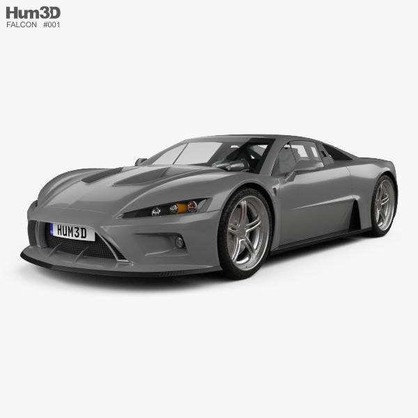 Falcon F7 2017 3D model