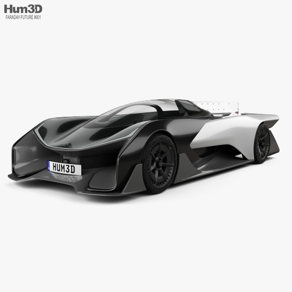 Faraday Future FFZERO1 2016 3D model