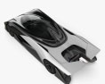 Faraday Future FFZERO1 2016 3d model top view