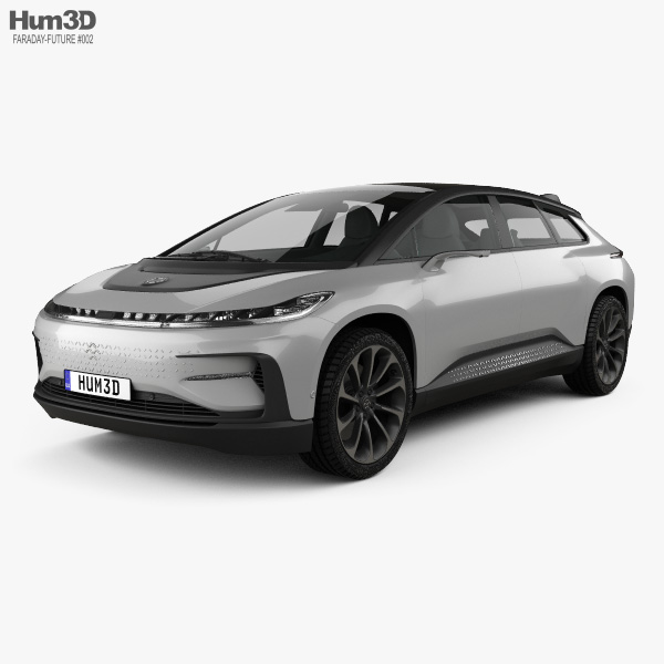 Faraday Future FF91 2017 3D model
