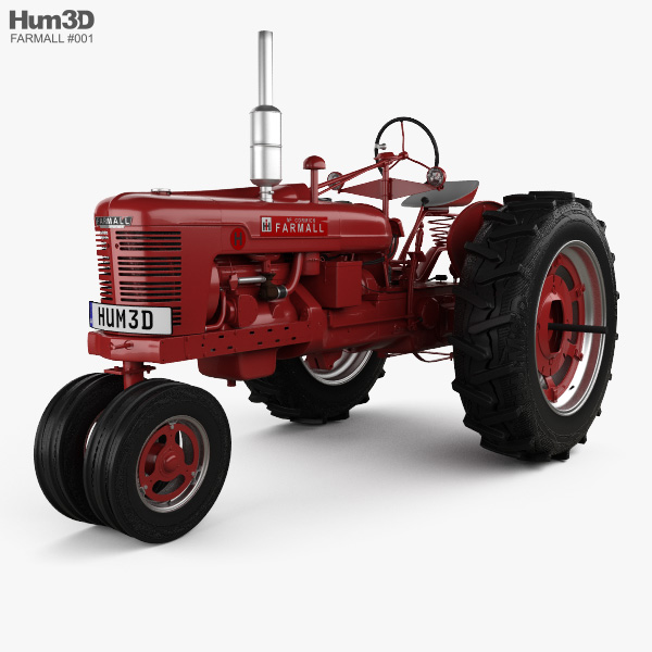 Farmall Super H 1953 3D model