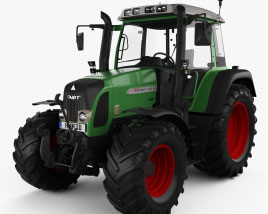Fendt 412 Vario TMS 2016 3D model