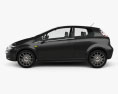 Fiat Punto Evo 3-door 2012 3d model side view