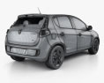 Fiat Palio 2016 3d model