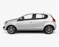 Fiat Palio 2016 3d model side view