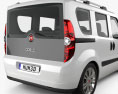 Fiat Nuovo Doblo Combi 2014 3D 모델 