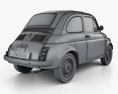 Fiat 500 1970 3Dモデル