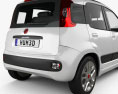 Fiat Panda 2014 3D模型