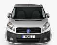 Fiat Scudo Furgon ShortWheelbase 4-Türer 2011 3D-Modell Vorderansicht